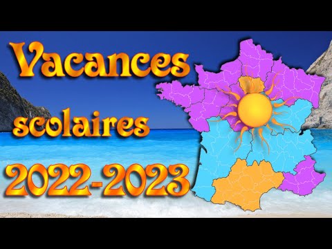 Calendrier des vacances scolaires 2022 2023 vf, calendrier officiel.