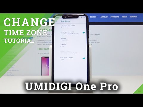 How to Set Date & Time in UMIDIGI One Pro – Customize Time Zone / Clock Format