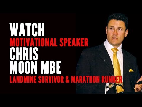 Chris Moon MBE - Landmine Survivor & Amputee Marathon Runner