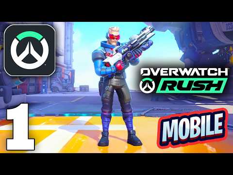 Overwatch Rush Mobile Gameplay Walkthrough Part 1 (iOS, Android)