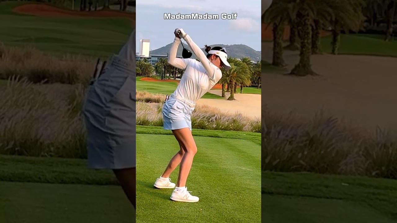 現地観戦の醍醐味❣️エリカ様のショットを目の前で👀‼️ 【原英莉花】#shorts