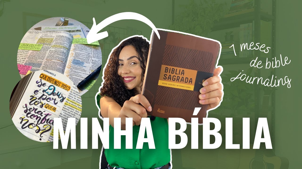 MOSTREI TUDO sobre a MINHA BÍBLIA | Bíblia NVI com espaço para anotações - Editora Thomas Nelson