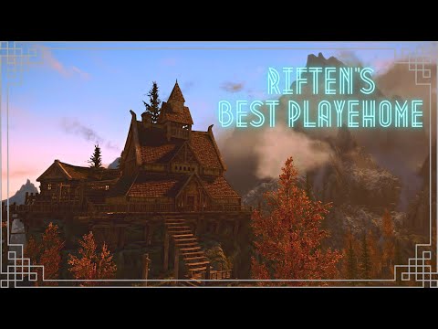 Best Playerhome In Riften? Riftcastle Lodge | Skyrim SE Mod Showcase