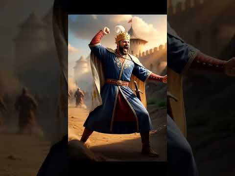 Alinja castle and Amir Timur (Timur the Lame)