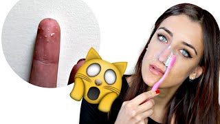 HOW TO GET RID OF BLACKHEADS AT HOME WITH A TOOTHBRUSH! IT WORKS ISTANTLY!