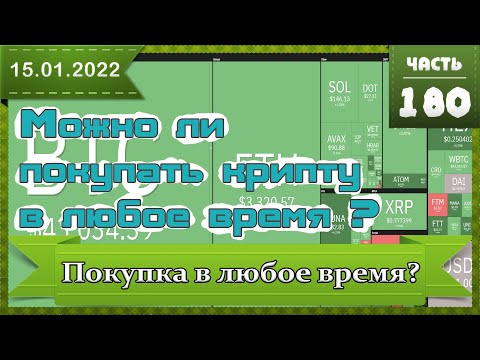 Можно ли покупать криптовалюту в любое время? История 4 летнего портфеля