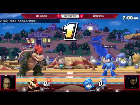 VS Weekly 3/14/19 - Losers Qtrs - Mr. Riddle (ZSS/Bowser) vs Morpheus (Mega Man) - SSBU