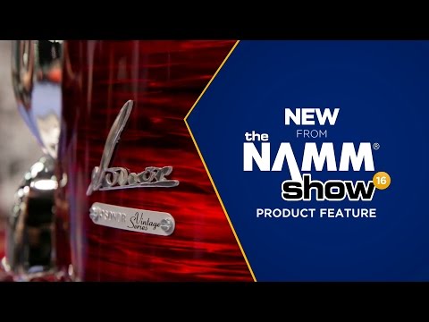 Live at NAMM 2016 - Sonor Vintage Series Shell Packs