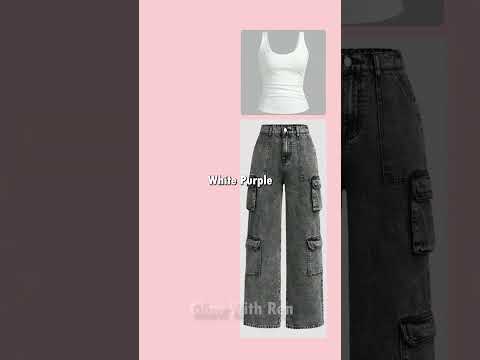 👖 How to Style Pants with the Right Colors  Fashion Hacks ✨.