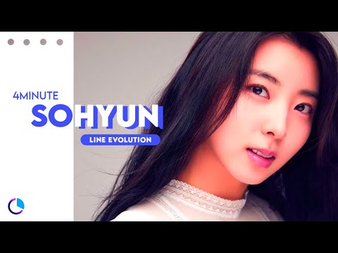 4MINUTE (포미닛) - SOHYUN (권소현) ( Line Evolution ) (2009 - 2016)
