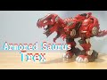 Armored Saurus DX Trex Review Dino Riders