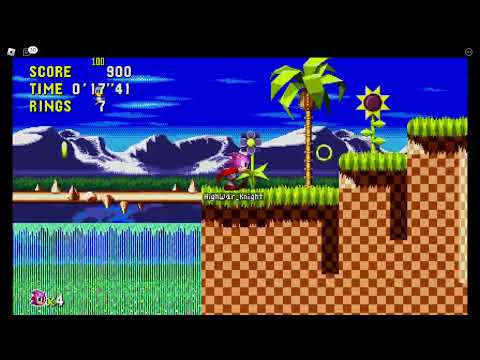 Classic Sonic Simulator V11.1 - Chaotic Chase Zone. (By: Younoobsare_Good.)