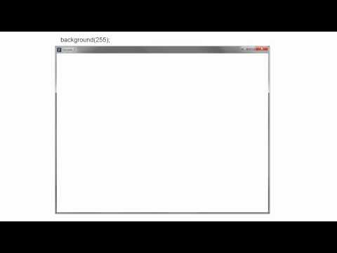 Functions In Processing Programming Tutorial I