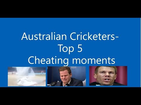 Australian Cricket Top Cheating Moments
