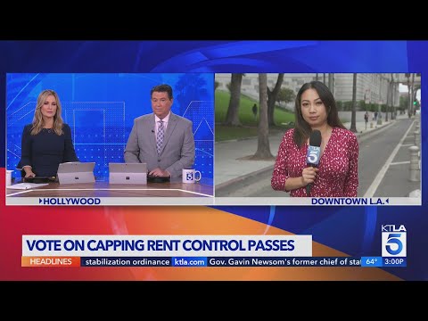 L.A. City Council votes to cap rent for rent-stabilized units at 4%