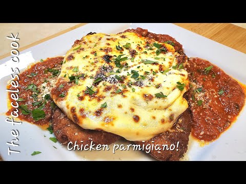 Chicken parm, perfect Italian food!