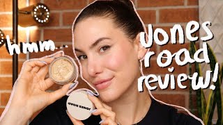 what’s up with JONES ROAD BEAUTY! (testing it all & a wear test!)