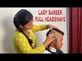 FULL HEADSHAVE BY MISS BARBER MISS BARBER