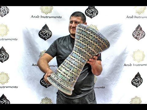 Blue Pearl Professional Arabic Darbuka - Sombaty Plus