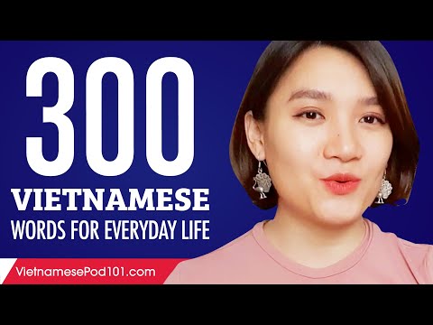 300 Vietnamese Words for Everyday Life - Basic Vocabulary #15
