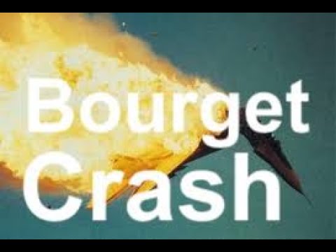 Salon du Bouget un Avion s'écrase à proximité de la piste...