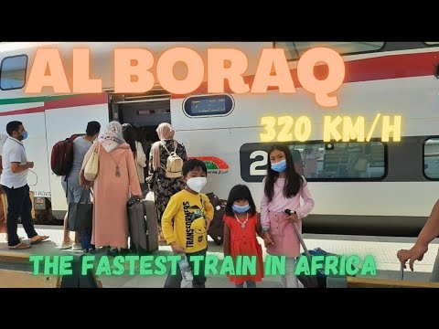 Al Boraq in Morocco | The Fastest Train in Africa. Naik Kereta Tercepat di Afrika. Jelajah Maroko