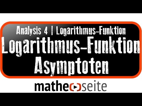 Logarithmic function: calculate horizontal/vertical asymptote and limit | A.44.06
