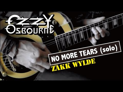 Ozzy Osbourne /  Zakk Wylde - No More Tears (Solo)  :by Gaku