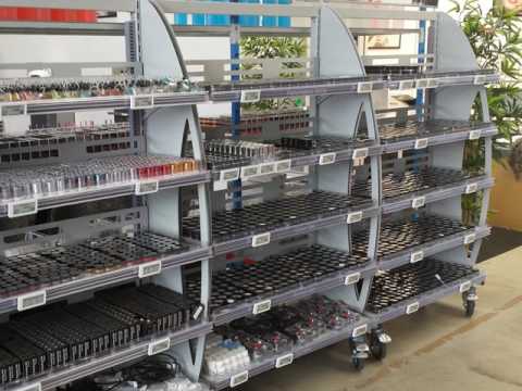 Supermarket racks different design