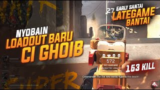COBAIN LOADOUT BARU CI GHOIB !! EARLY SANTAI LATEGAME BANTAI BANTAI !! 153 KILL !! #deltaforce