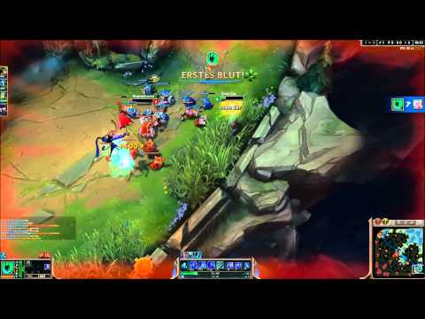 Thresh First Blood Doublekill