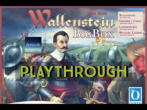 Wallenstein Board Game | Big Box (2021) Playthrough