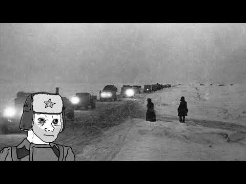 Sacred War, but you're driving across Lake Ladoga to supply Leningrad
