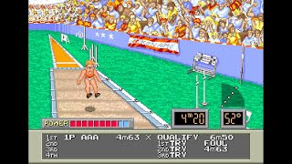 Arcade Game: '88 Games (1988 Konami) Epic losses in sports competitions