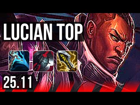 LUCIAN vs RIVEN (TOP) | 10/3/6, Dominating | NA Challenger | 25.11
