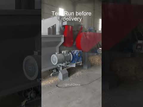 Large Capacity Wood Log and Stump Crusher by Numerical Control
