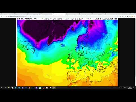 Ten Day European Weather Forecast: 16th To 26th February 2023