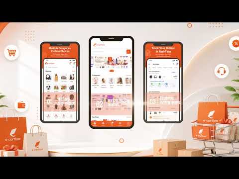 E-Cartlow Online Shopping App video thumbnail