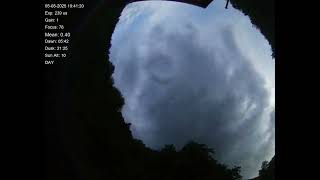 All sky camera capture from Teliucu Superior, Romania 2025-08-05