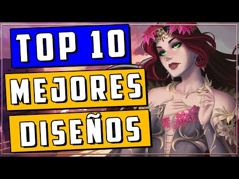 TOP 10 Mejores diseños de Dioses en Smite