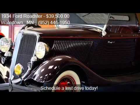1934 Ford Roadster  for sale in Watertown, MN 55388 at Hooke