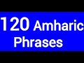120 Basic Amharic Phrases For Beginners/Learn Amharic With Nathaniel/Amharic Language/አማርኛ-እንግሊዝኛ