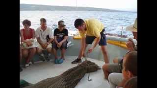 preview picture of video 'Krk Croatia Night Trawl Fishing - AUREA'