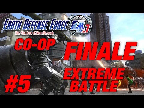 Earth Defense Force 4.1: The Shadow of New Despair (Extreme Battle DLC) - [FINALE] Part 5 (20-23)