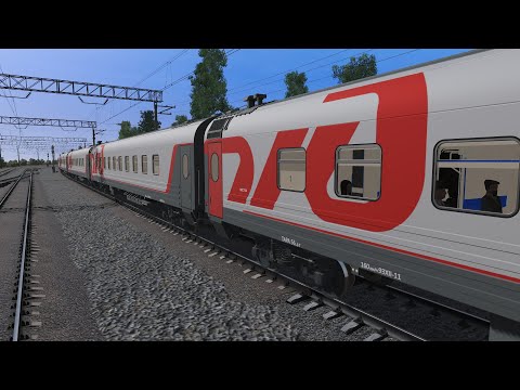 Trainz Railroad Simulator 2019 сценарий "471М Москва - Адлер"