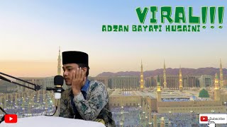 Download lagu Adzan Bayati Husaini merdu || versi nada rendah mp3