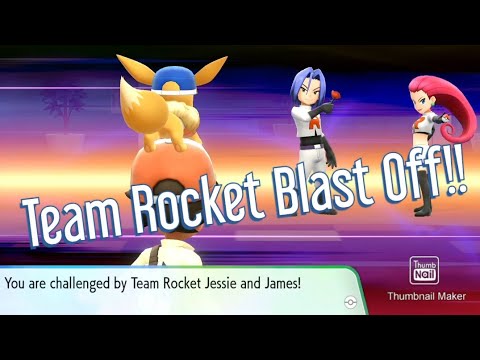 Saving Silph Co from Team Rocket Pokemon Lets go Eevee