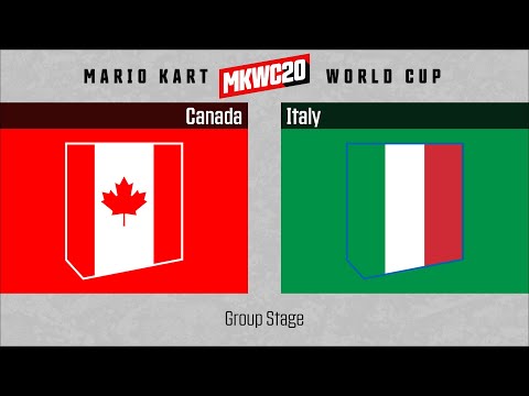 2020 Mario Kart World Cup – Canada vs. Italy (JIP) – Group C