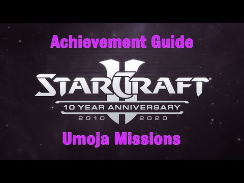 Umoja Missions - Starcraft 2 10th Anniversary Achievements