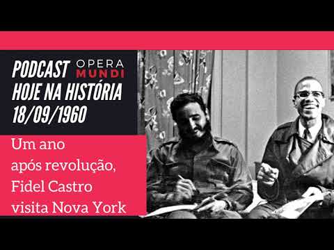 A polêmica visita de Fidel Castro aos Estados Unidos - 18/09/1960 - Hoje na História